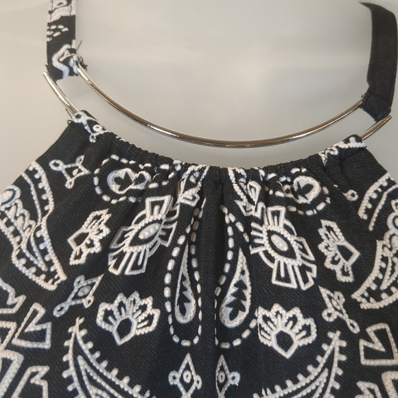 INC Women's Embroidered Black And White Tank Top, Size S - Picture 8 of 8